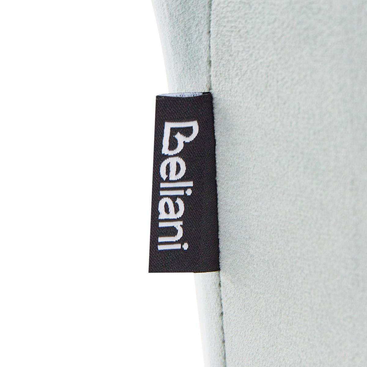 JÍDELNÍ ŽIDLE sada 2 ks Sametová látka Mátově zelená Jasmin - zelená barva, kov/textil (60/91/49cm) - Beliani