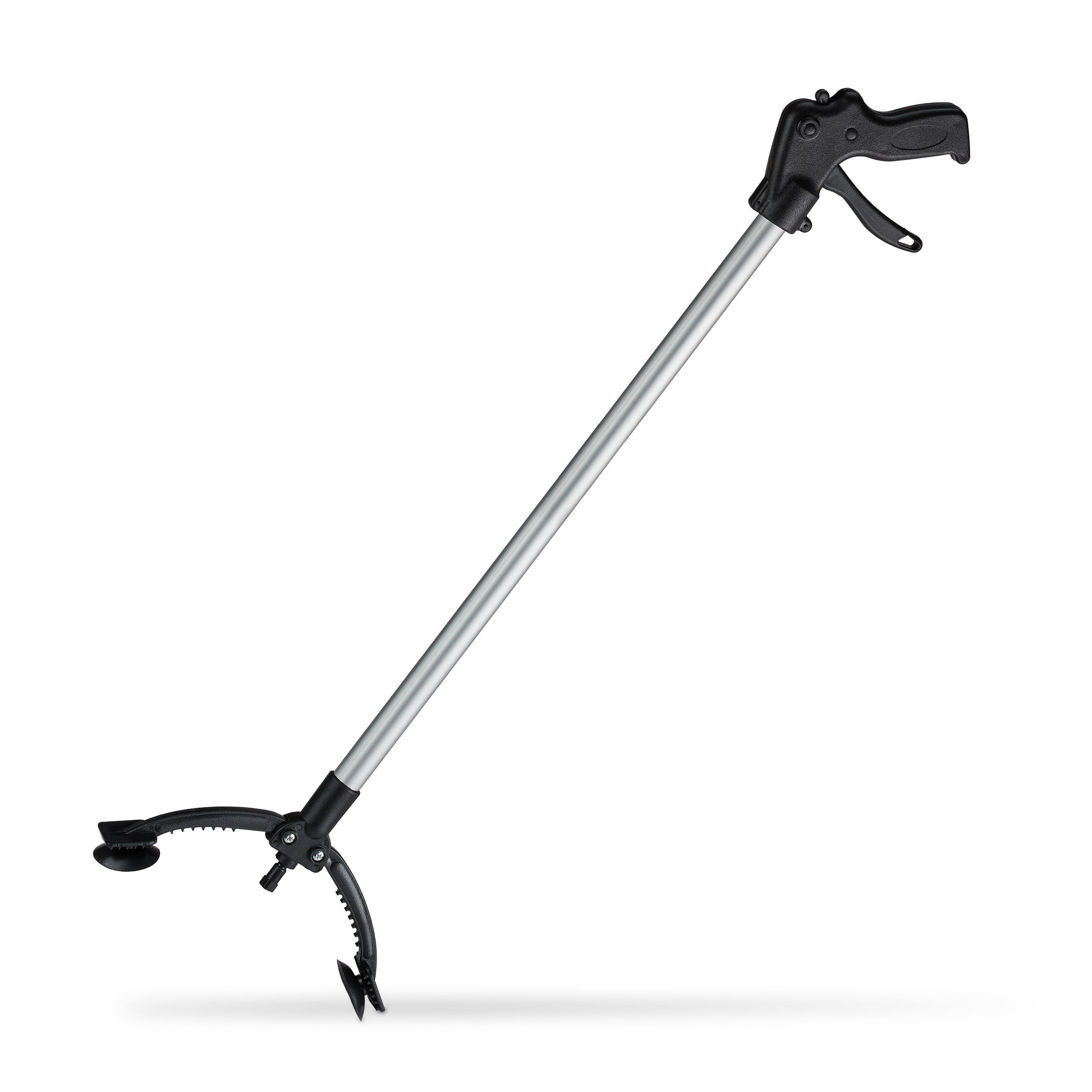 Relaxdays CHAPADLO Stříbrné hliník otočné 360 stupňů 88 cm