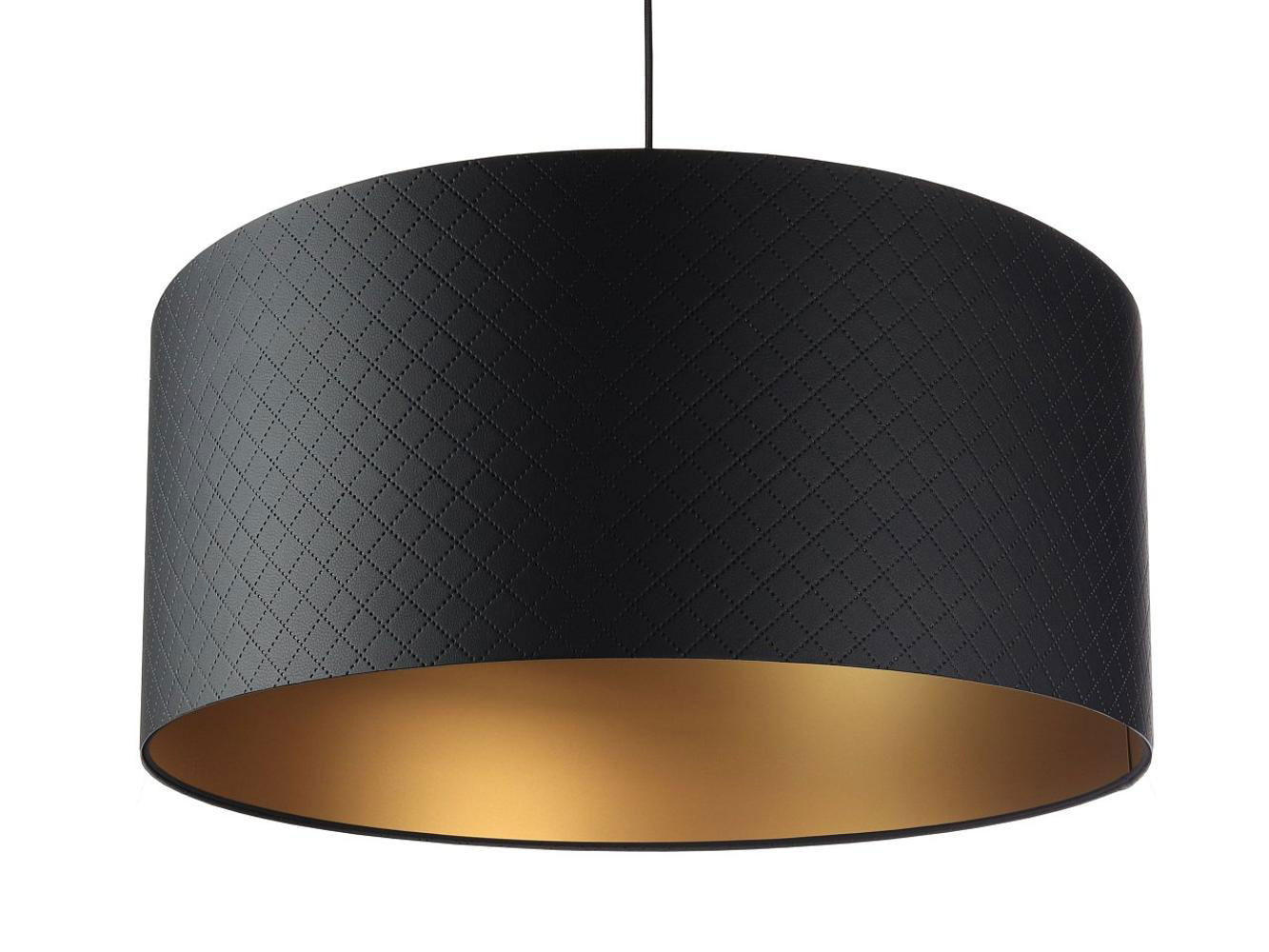 HÄNGELEUCHTE Gold 50/25 cm - Goldfarben/Schwarz, Kunststoff (50/0.8/25cm) - ONZENO