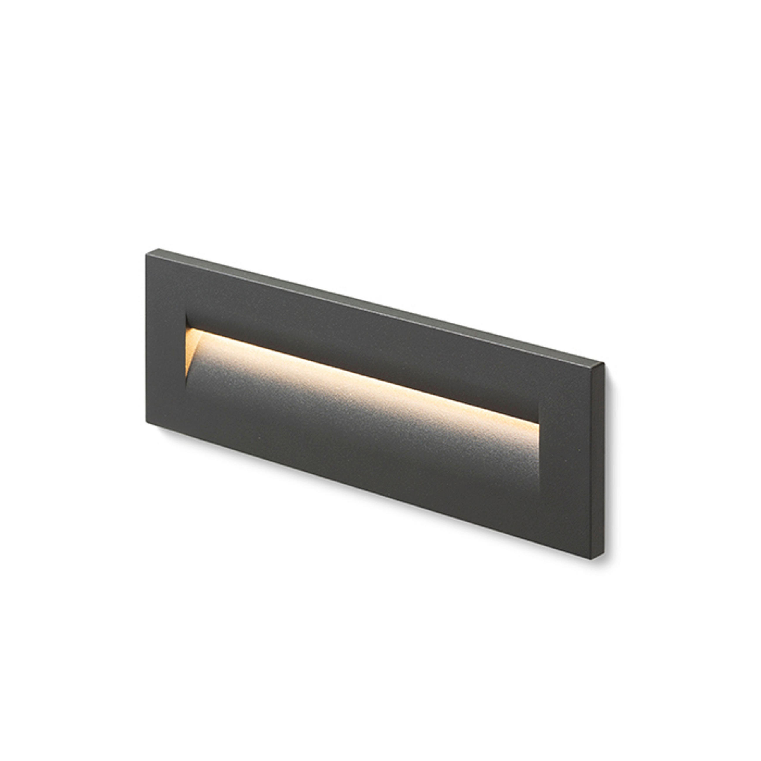 AUSSENLEUCHTE RASQ Wand Anthrazitgrau 5 W IP65 - Grau, Metall (15/15/30cm) - Rendl