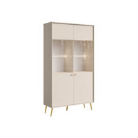 VITRINE Socci - Beige, Holzwerkstoff (41/106/191cm) - Fedve