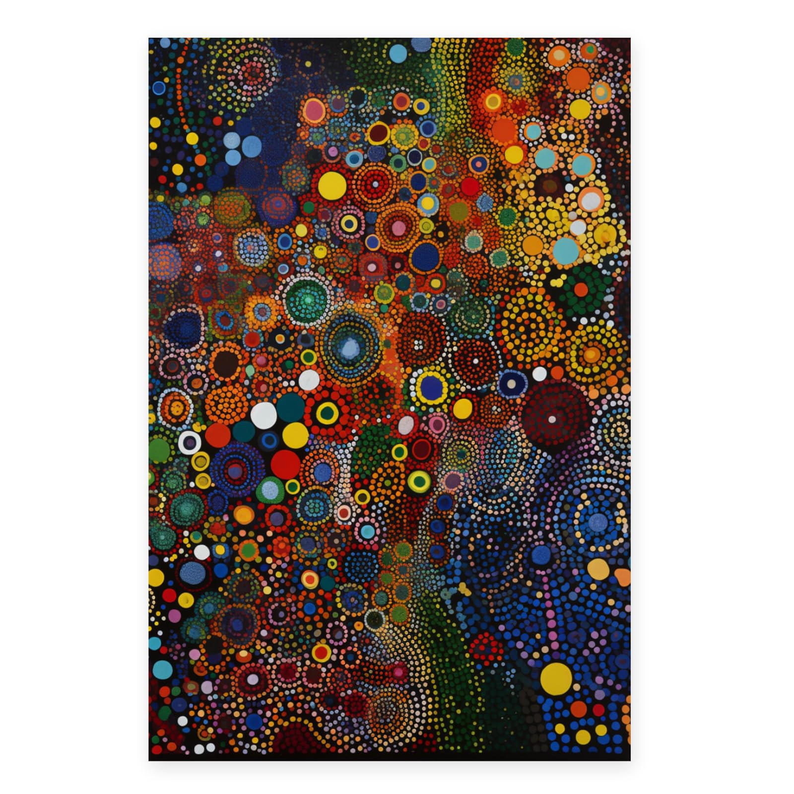 POSTER Yayoi Kusama A3 Rahmenlos - Klar, Papier (29.7/5/42cm) - Nacnic