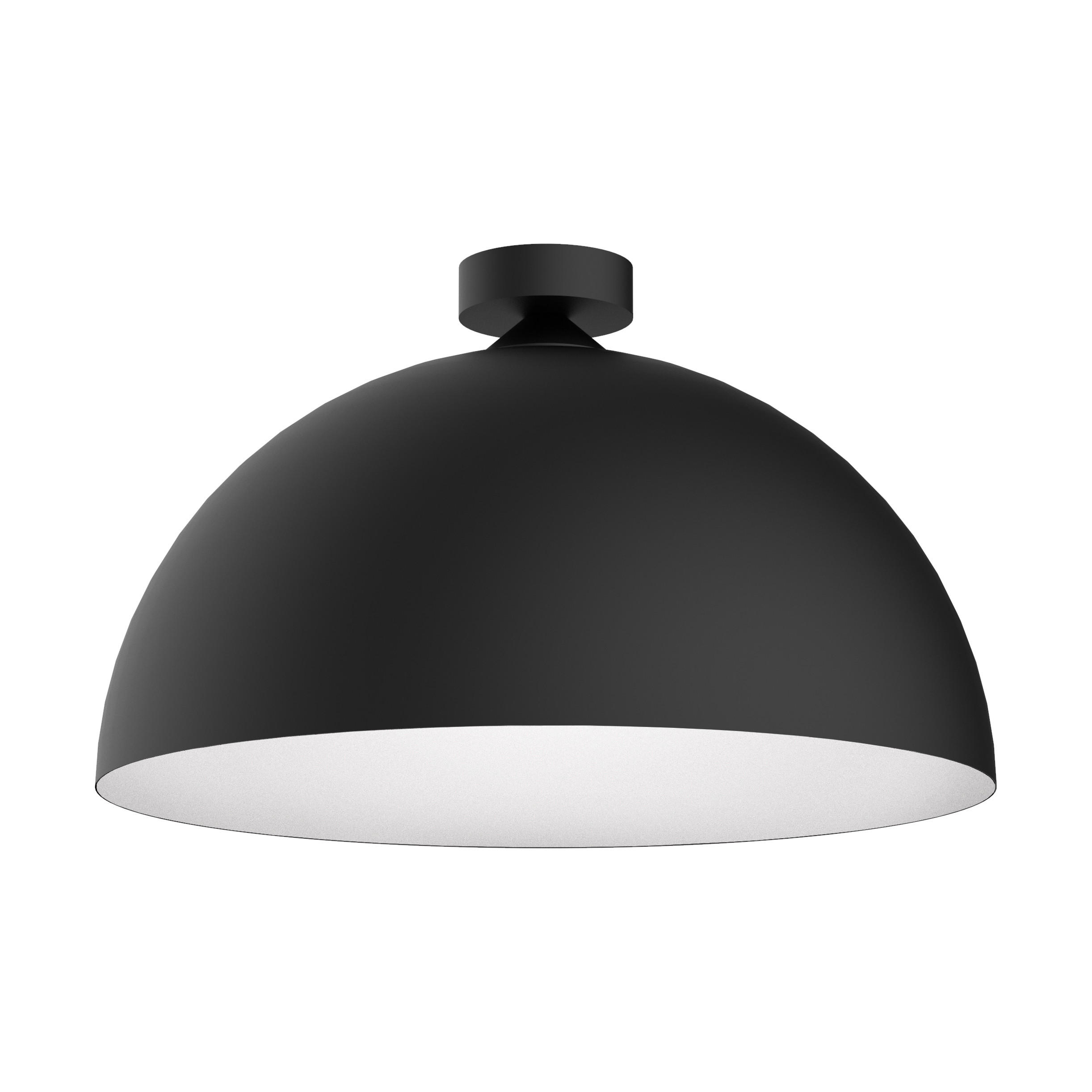 DECKENLEUCHTE - Schwarz, Metall (40/40/20cm) - Lumicom