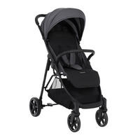 BUGGY Alexa 22 kg dunkelgrau faltbar, Rückenlehne verstellbar, Gurt - Dunkelgrau, Metall (72/51/101cm) - Kikka boo