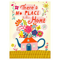 POSTER Affordable Art Prints x Uta Krogmann - No Place like Home - Multicolor, Papier (70/100/0.1cm) - Poster&Frame