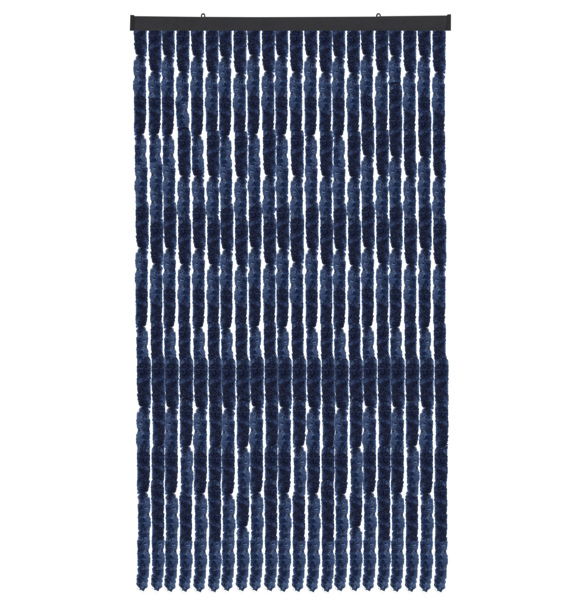FLAUSCHVORHANG (90x200 cm) Türvorhang in "Blau" - Blau, Kunststoff (90/2/200cm) - Arsvita