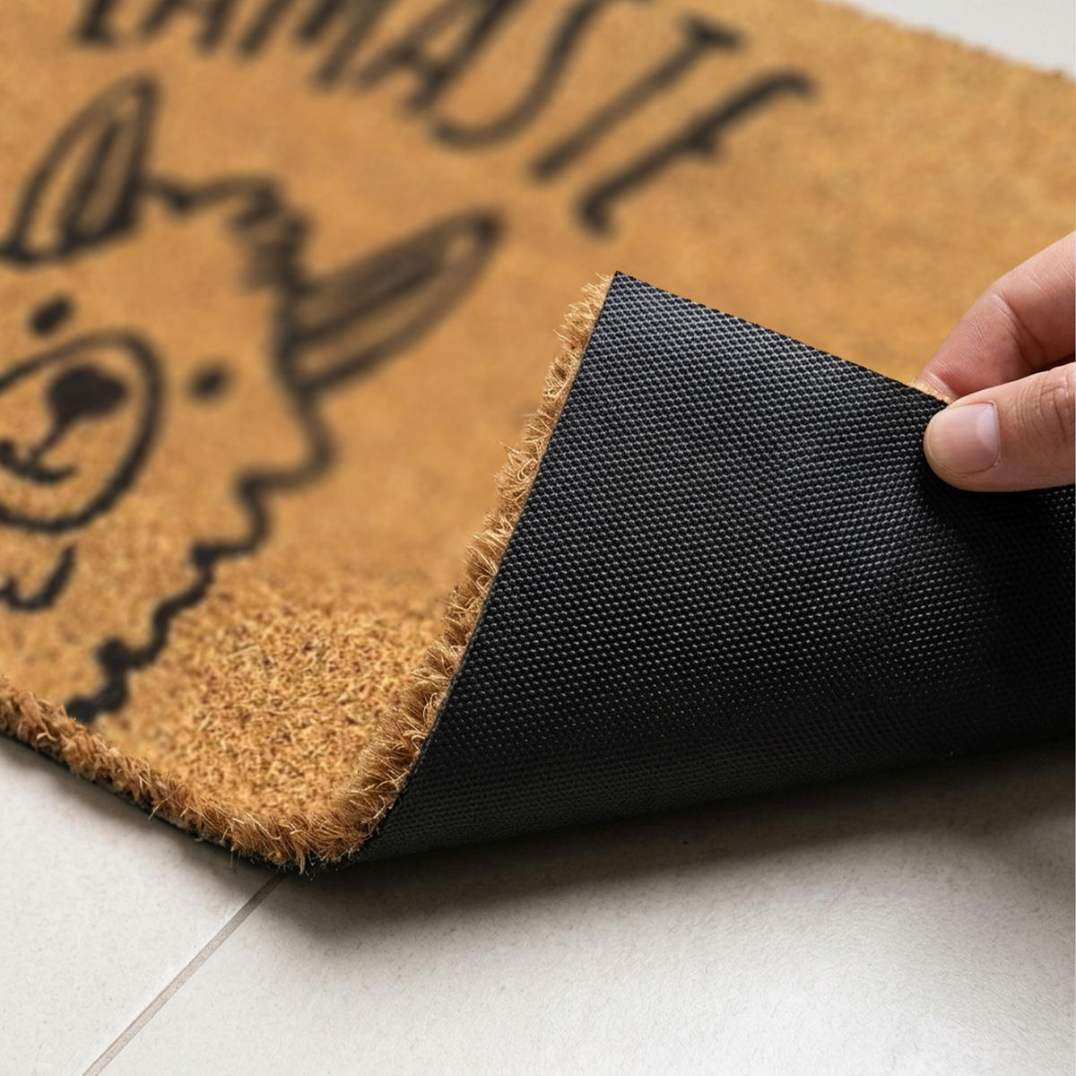 ROHOŽ - viacfarebná, textil/plast (60/40cm) - Relaxdays