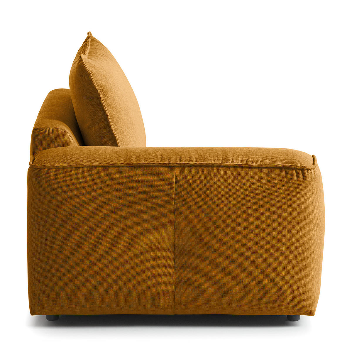 MODULSESSEL - Orange, Holz/Textil (104/82/99cm) - home24
