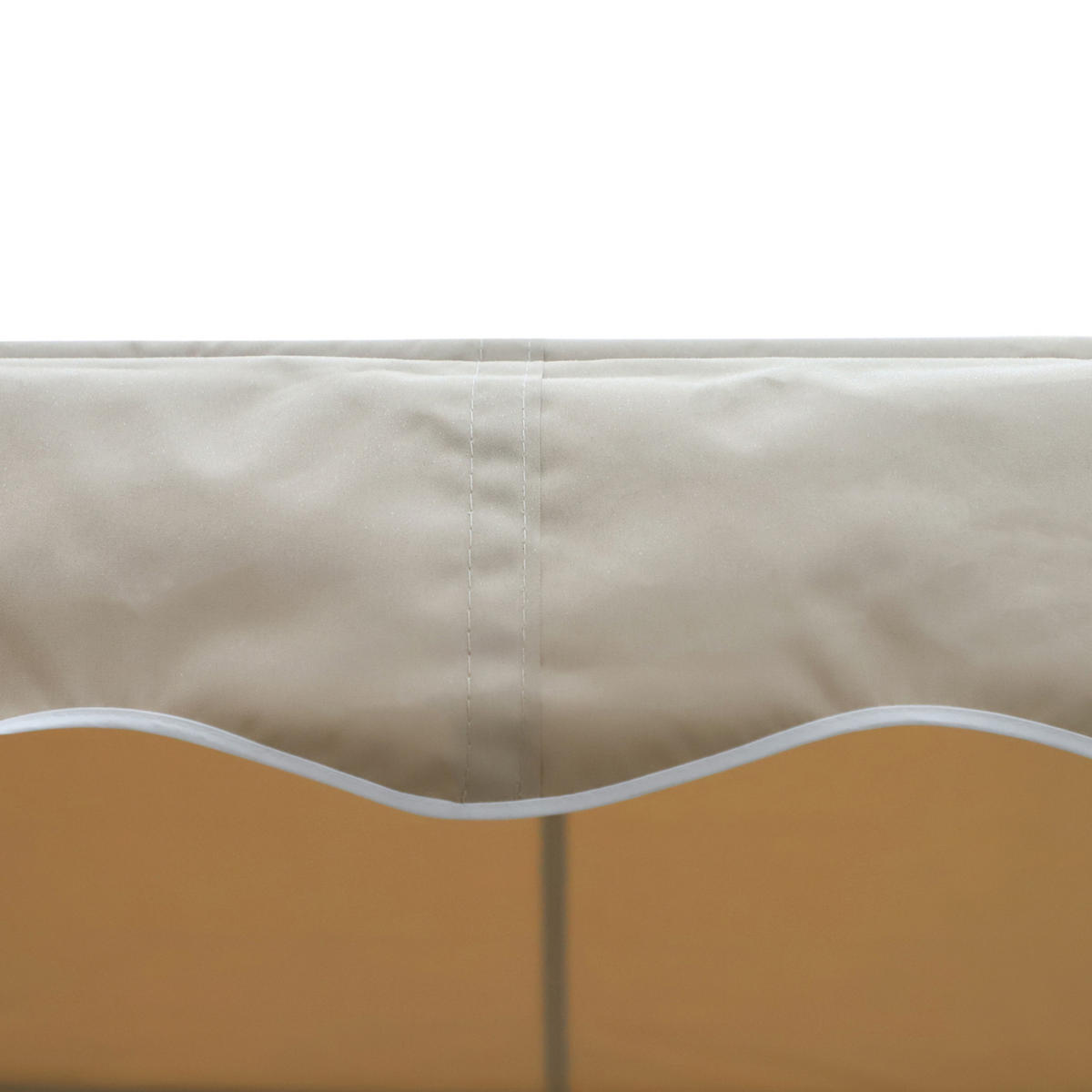 STANDMARKISE Alu+Metall Crème - Creme, Kunststoff/Metall (340/255/450cm) - Outsunny