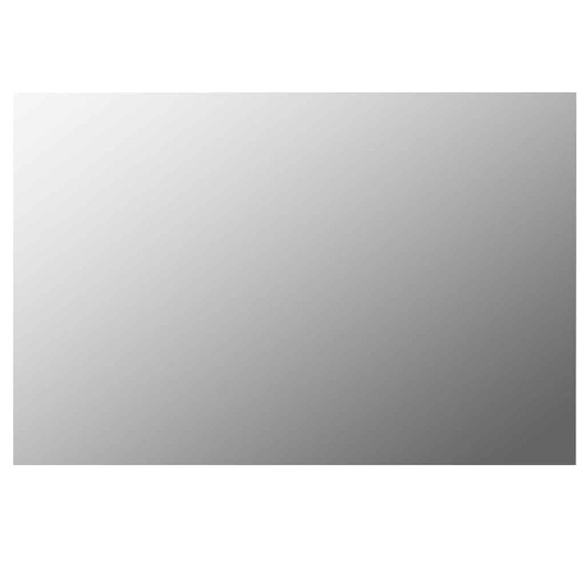 WANDSPIEGEL 60 x 40 cm Rechteckig Glas - Silberfarben, Glas (40/2/60cm) - furnicato
