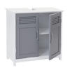 WASCHBECKENUNTERSCHRANK Grau - Grau, Holz (60/60/30cm) - MCW