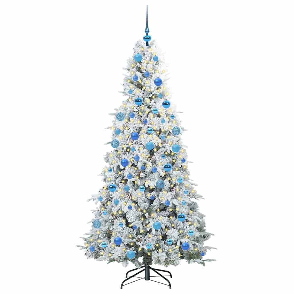 vidaXL Weihnachtsbaum Weiß 180 cm