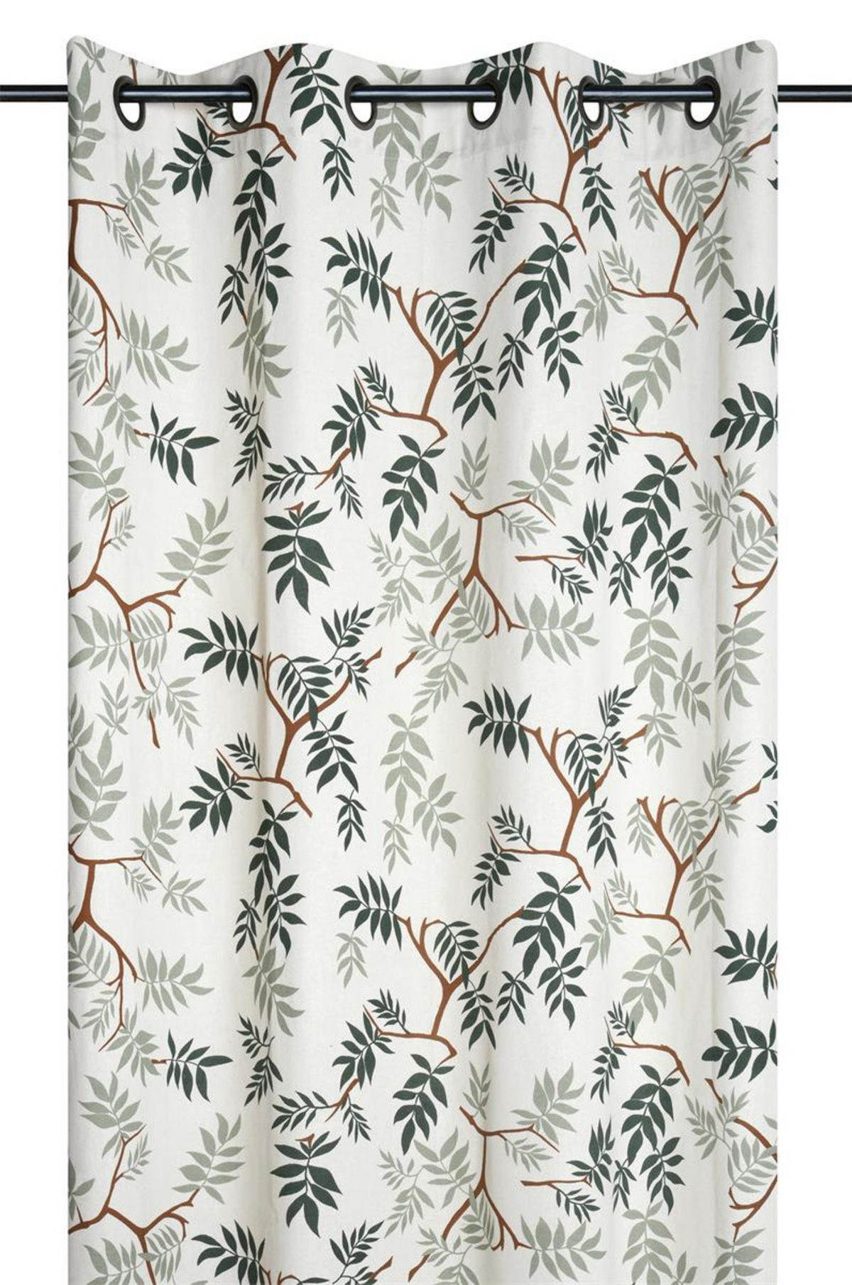 BAUMWOLLVORHANG Botanys 140/260 cm - Multicolor, Naturmaterialen (140/260cm)