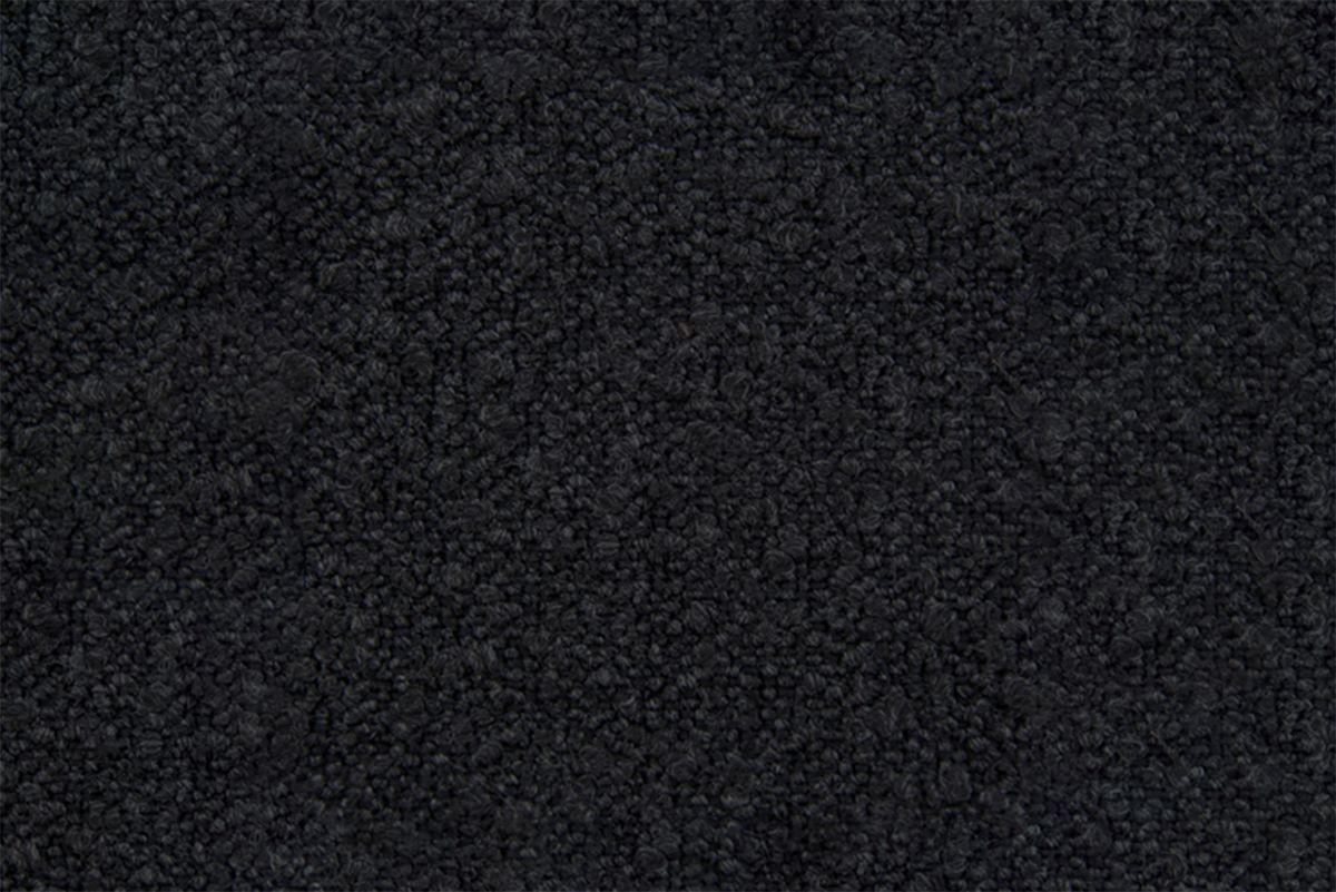 KOPFTEIL Modell Linien – Schwarzer Bouclé-Stoff 180 cm - Beige/Schwarz, Karton/Holz (180/120/10cm) - Sommeil de Plomb