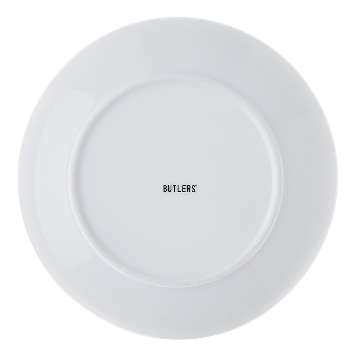 BUTLERS Teller HAPPY BIRTHDAY - Weiß, Keramik (20/20/2cm) - Butlers