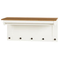 WANDGARDEROBE - Kiefer massi - Kieferfarben, Holz (90/42/35cm) - home24
