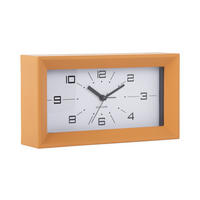 WECKER Lujo Gelb 20.2/20.2/11.2 cm - Gelb, Kunststoff (20.2/11.2/20.2cm) - Karlsson
