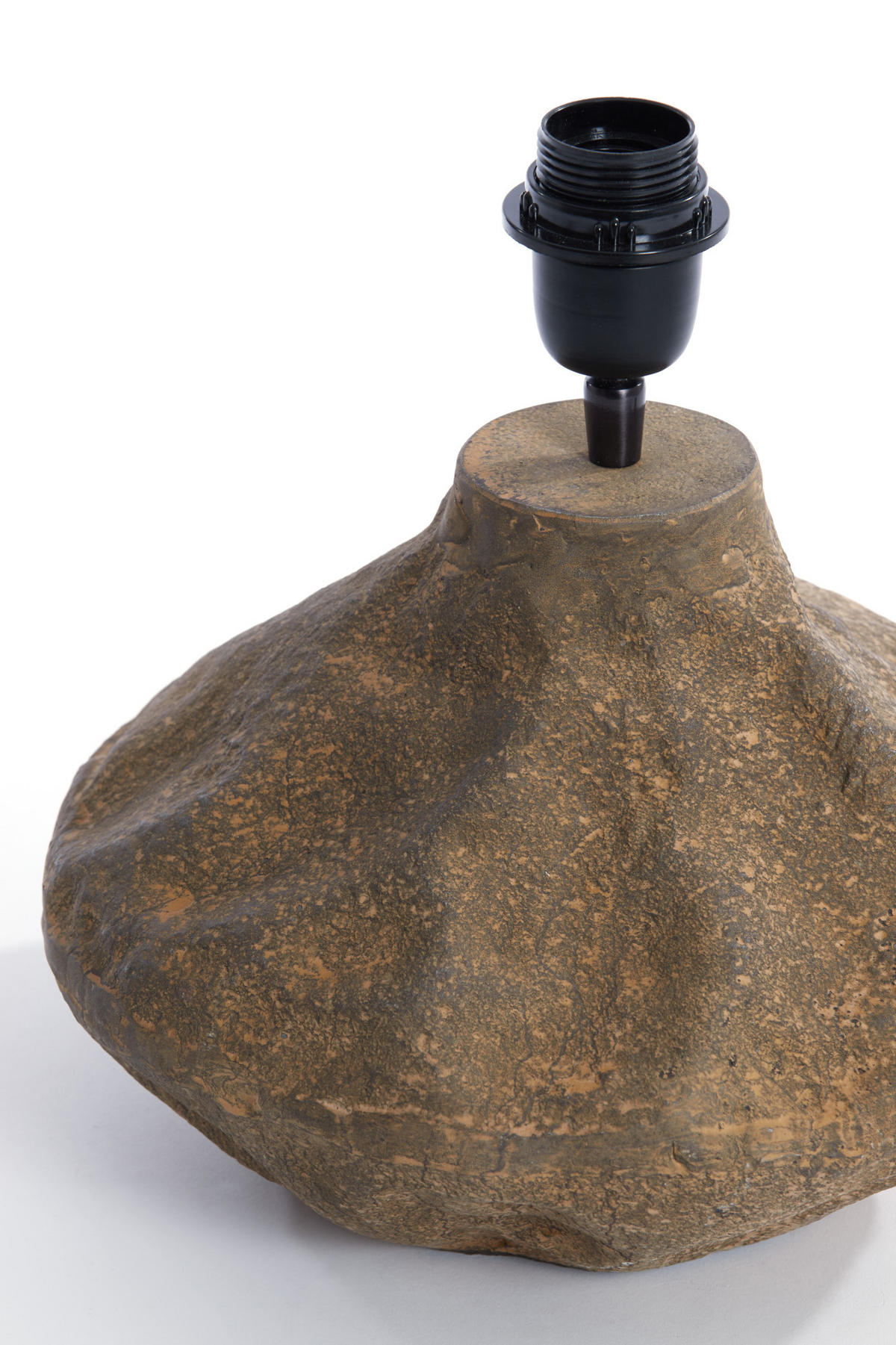 LAMPENFUSS Marzoka Braun 29/28,5/29 cm - Braun, Metall (29/28.5/29cm) - Light & Living