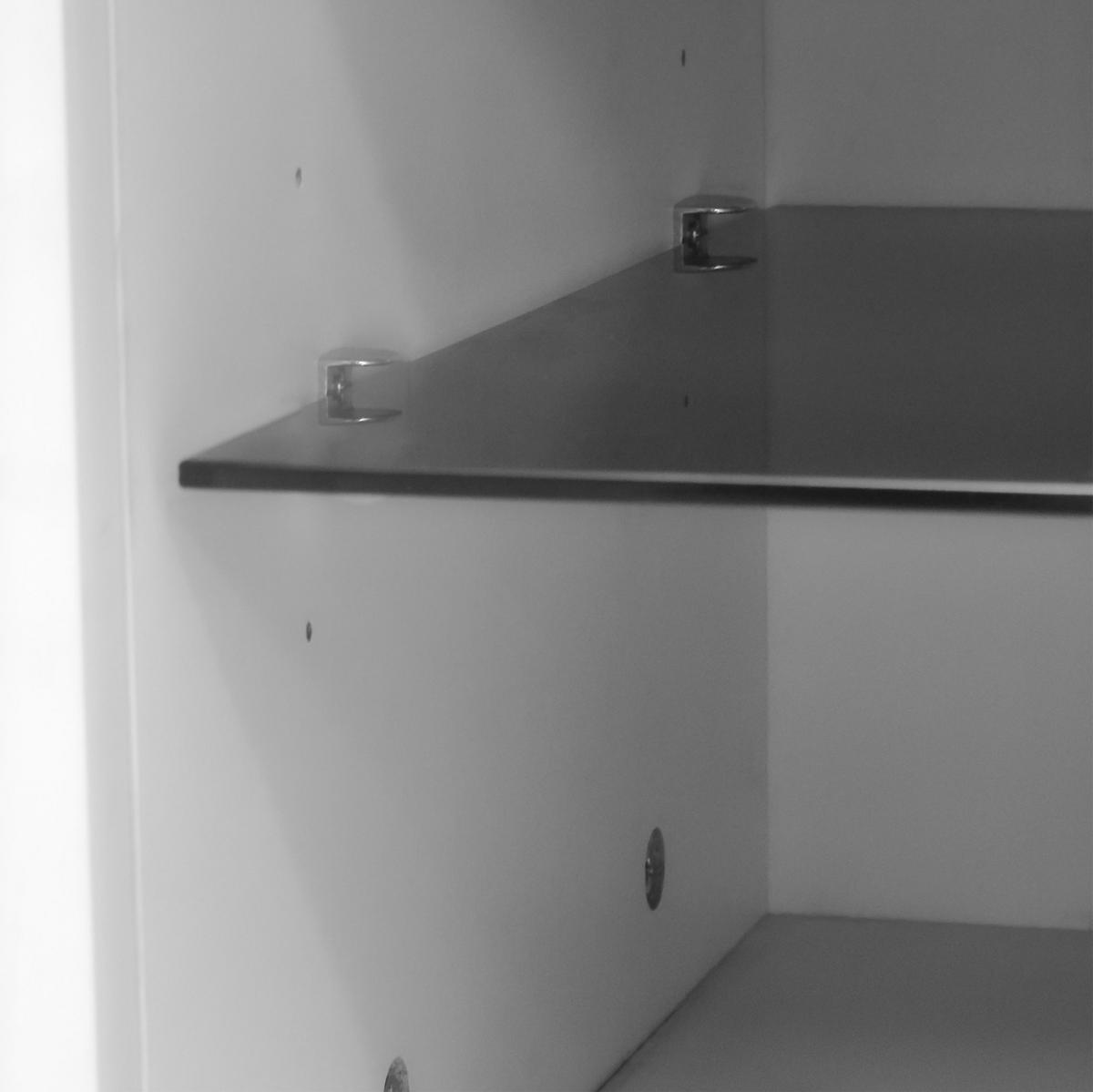 TV-SCHRANK mit offenen und geschlossenen Fächern 180 x 40 x 41,5 cm Weiß - Weiß, Holzwerkstoff (40/41.5/180cm) - Beauniv