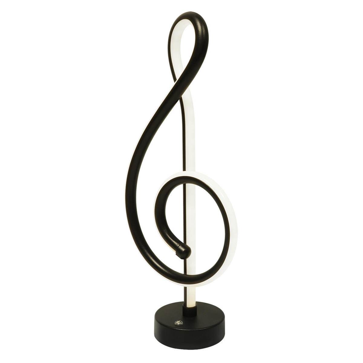 TISCHLEUCHTE Seebar 16.5/2.5/38.5 cm - Schwarz, Metall (38.5/16.5/2.5cm) - ZMH