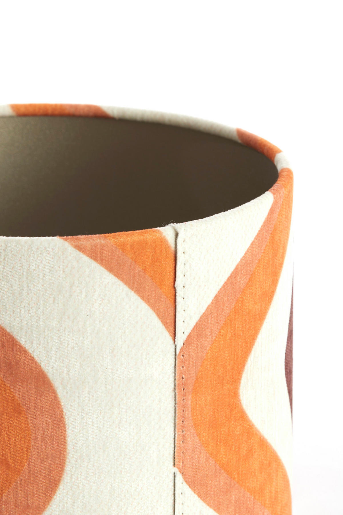 LAMPENSCHIRM Keks Braun Ø20/15 cm - Braun, Textil (20/20/15cm) - Light & Living