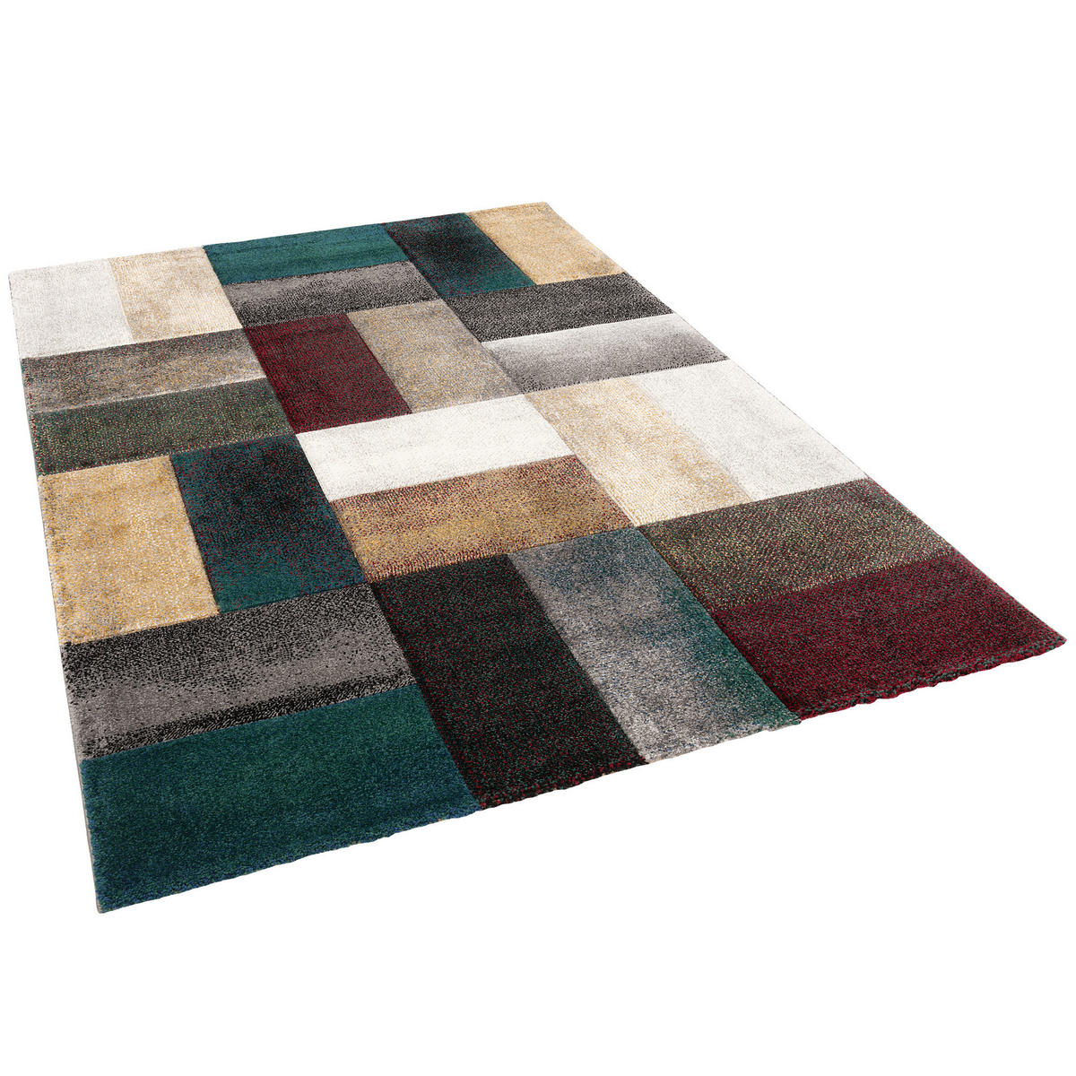 DESIGNER TEPPICH MAUI MODERN TREND - Grün, Textil (80/150cm) - Pergamon