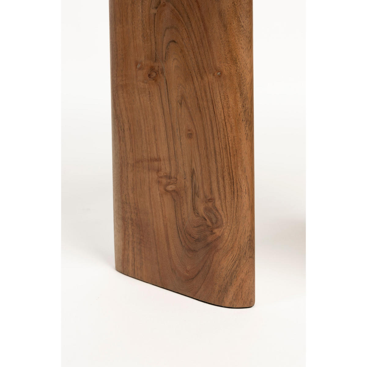 BEISTELLTISCH - Dunkel und weißes Holz - Multicolor, Stein (37/56/39cm) - Drawer