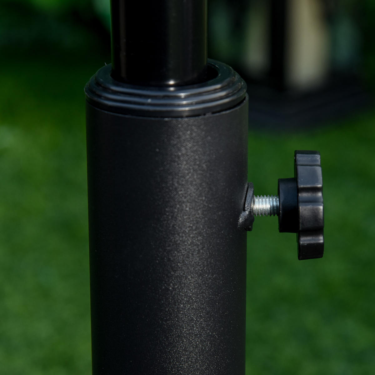 SONNENSCHIRMSTÄNDER 13 kg Ständer Schirm Ø35/Ø38/Ø48mm Kunststoff + Zement Antik Bronze Ø48 x 34 cm - Bronzefarben, Kunststoff (48/48cm) - Outsunny