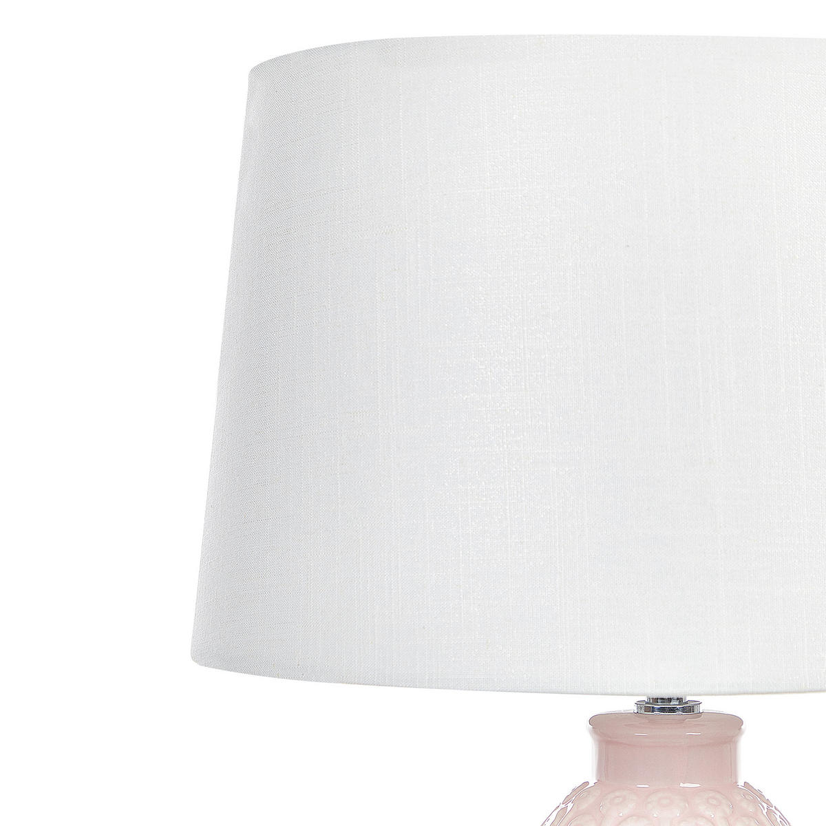 TISCHLAMPE Zarima 35/35/56 cm - Pink, Keramik (35/35/56cm) - Beliani