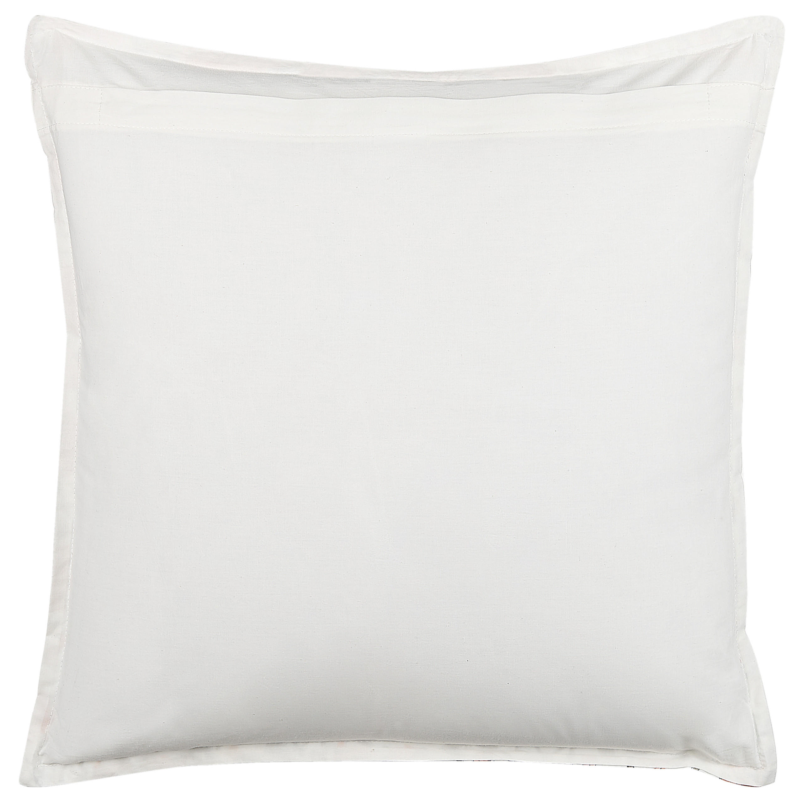 DEKOKISSEN Cremeweiß 45/45 cm Meadia - Ecru, Naturmaterialien/Textil (45/45cm) - Beliani