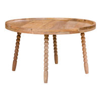 COUCHTISCH in natur - Braun, Holzwerkstoff (60/60/35cm) - ebuy24