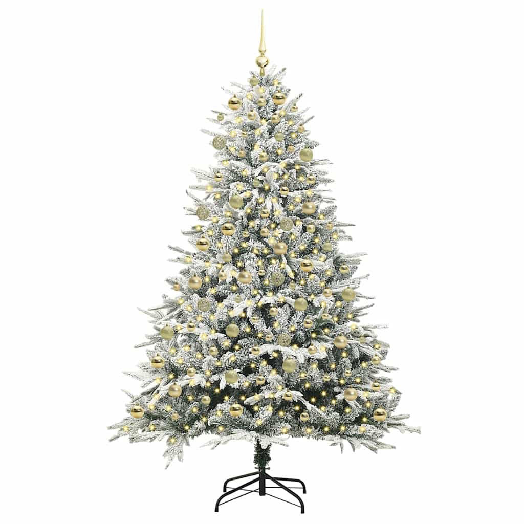 vidaXL Weihnachtsbaum Grün 210 cm