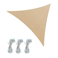 SONNENSEGEL Dunkelbeige 500/500/1 cm - Beige, Kunststoff (500/500cm) - Mobili Rebecca