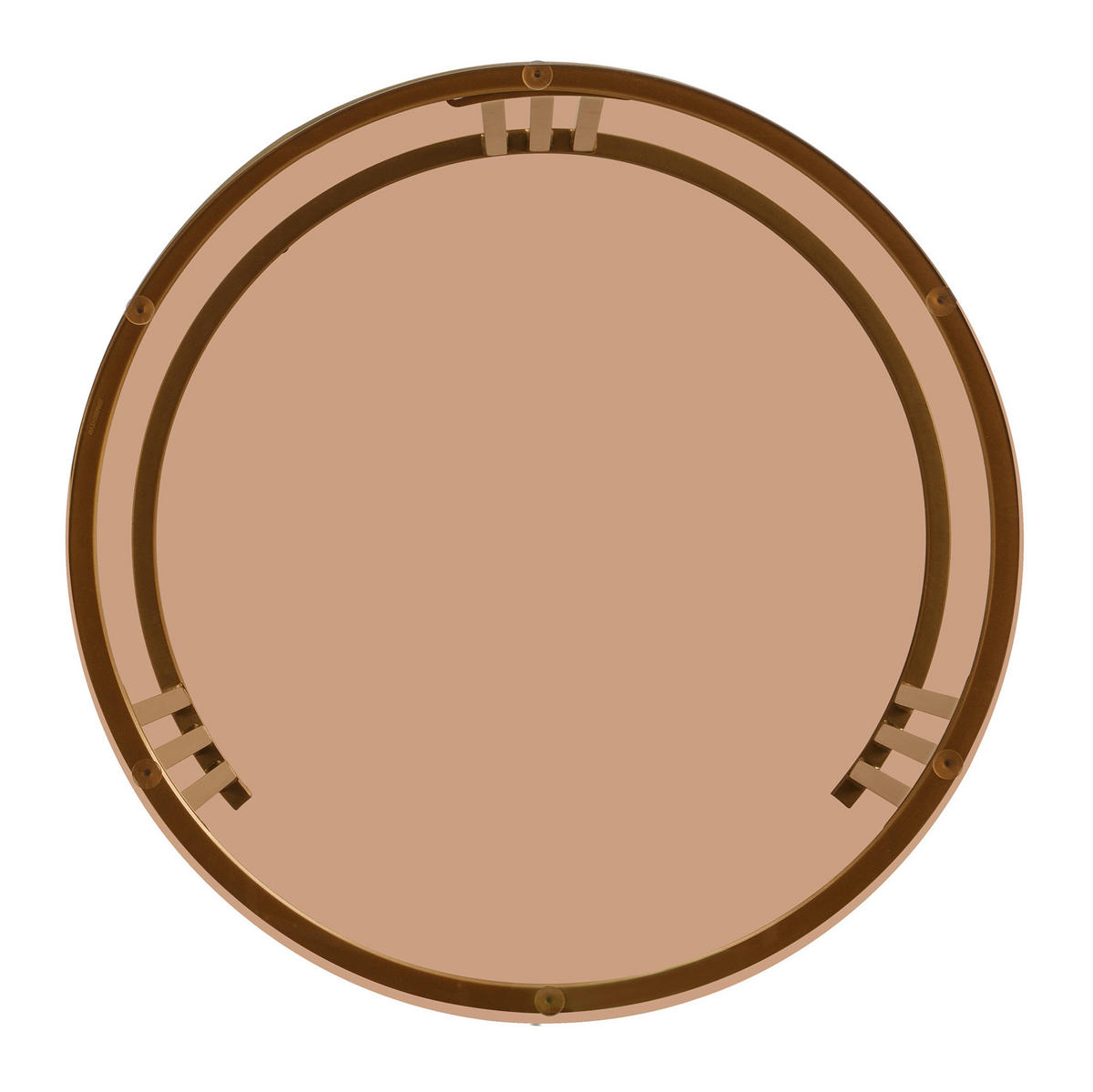 COUCHTISCH-SET aus MDF und Glas 70x70x45 cm Weiß mit 2 Schubladen - Weiß, Holzwerkstoff (70/70/45cm) - IVMEU