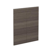 KUCHYŇSKÁ DVÍŘKA R-Line Ušlechtilá šedá - šedá, kompozitní dřevo (59.2/70.8/1.6cm) - Vicco