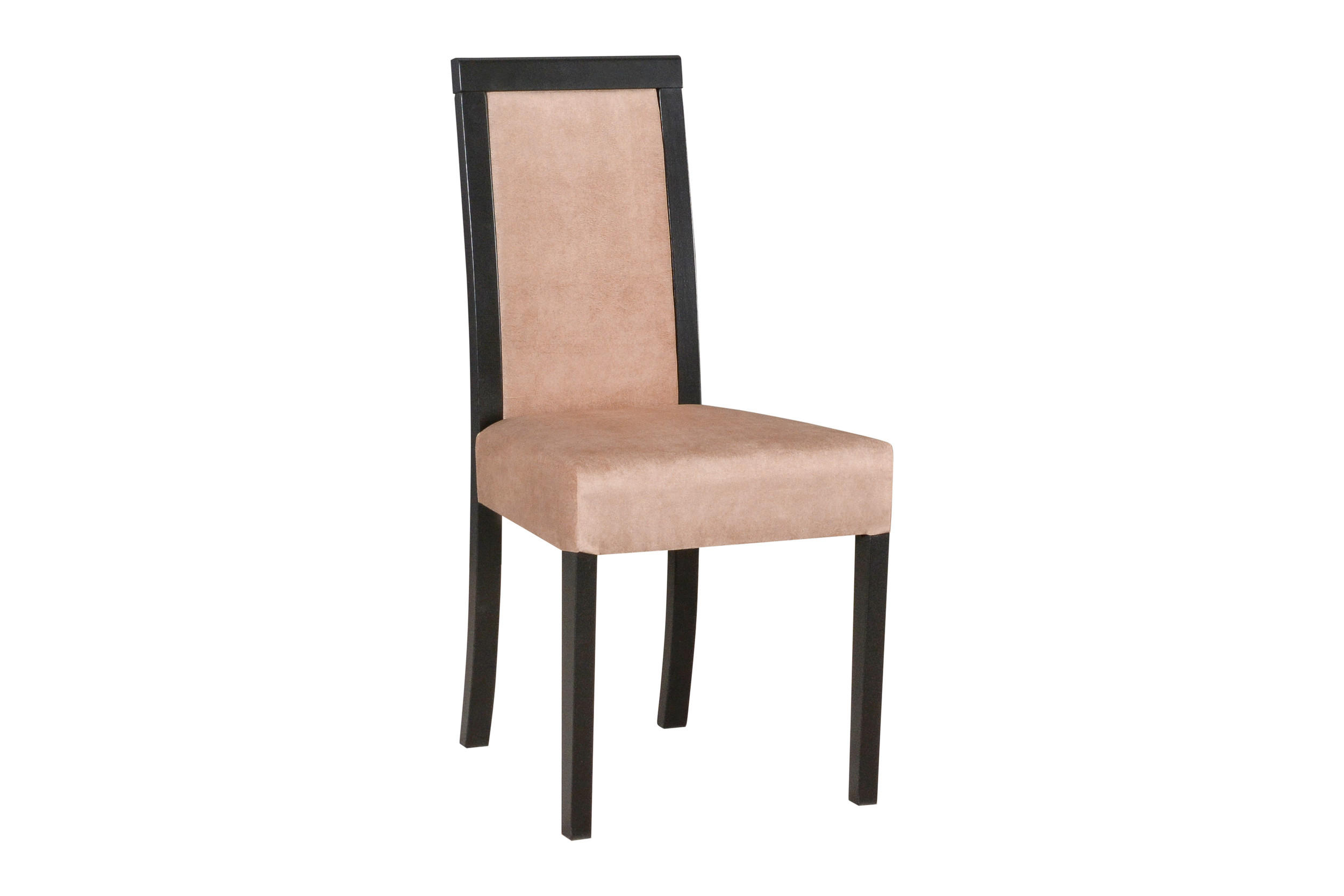 STUHL 2er Roma 3, schwarz - Schwarz, Holz (45/93/41cm) - Leaf Design