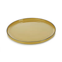 PLATZTELLER CARACTERE 30 cm Kurkuma - Hellbraun, Keramik (30cm) - Revol Porcelaine France