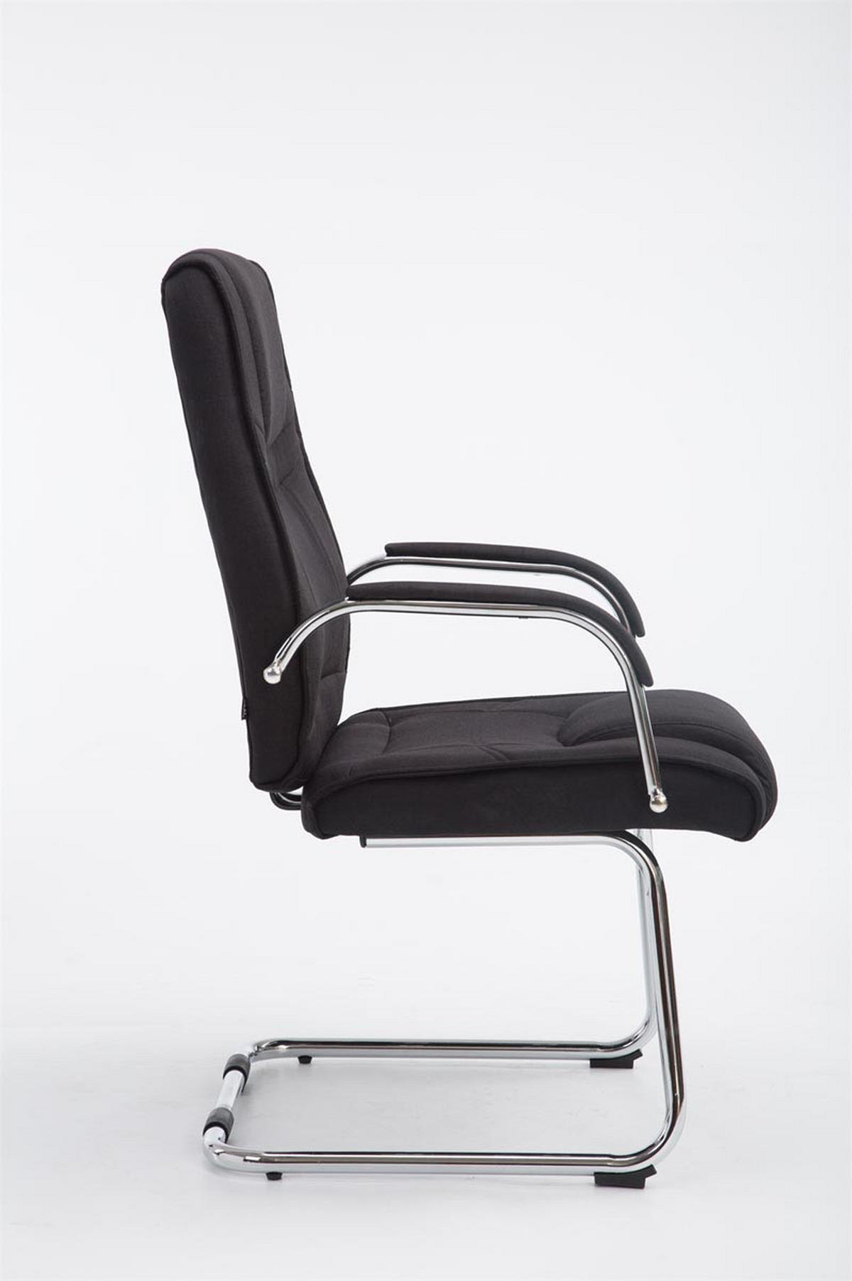 SCHWINGSTUHL Stoff schwarz - Schwarz, Textil/Metall (60/104/67cm) - CLP