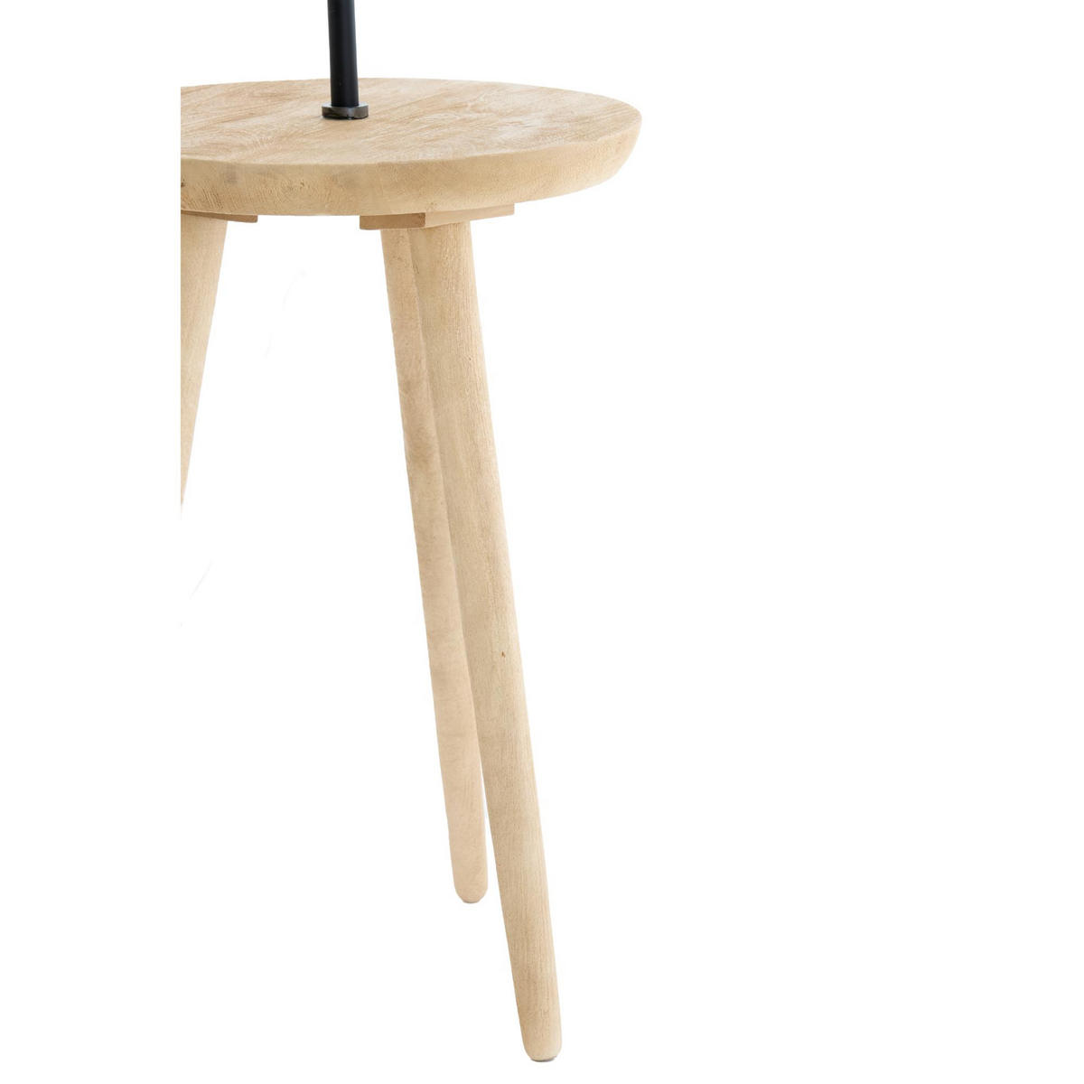 BEISTELLTISCH Tolfa Braun 40/40/135 cm - Braun, Holz (40/40/135cm) - Light & Living