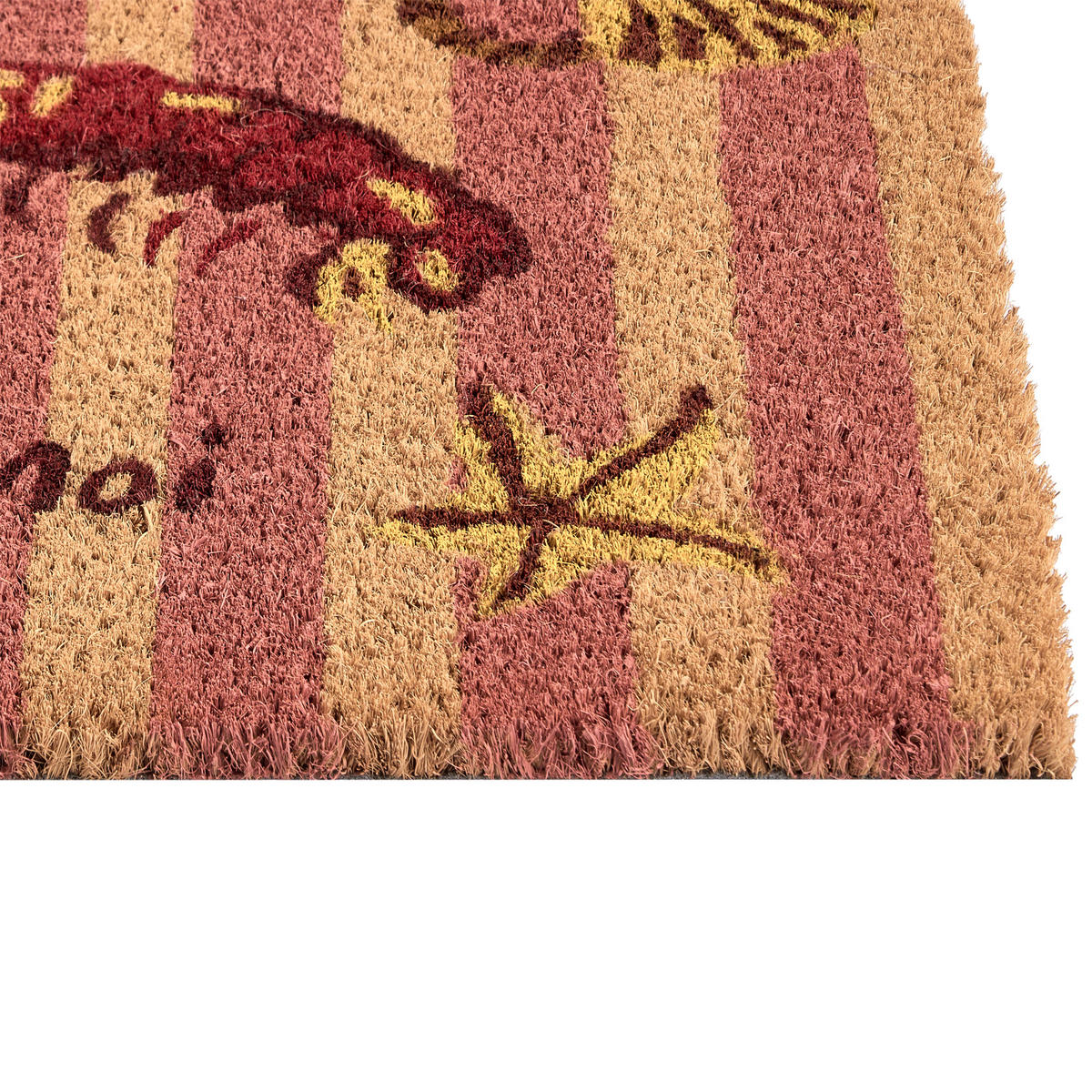FUSSMATTE Bunt 40/60 cm Kokosfasern Surigao - Multicolor, Textil (40/60cm) - Beliani