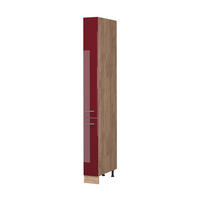 LÉKÁRNIČKOVÁ SKŘÍŇKA Fame-Line, Bordó červená vysoký lesk/Zlatý mocný dub, 20 cm - medově dubová/bordeaux, kompozitní dřevo (20/206.8/58cm) - Vicco