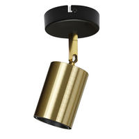 DECKENSTRAHLER Rakete 9/9/14.5cm - Goldfarben, Metall (9/9/14.5cm) - ZMH