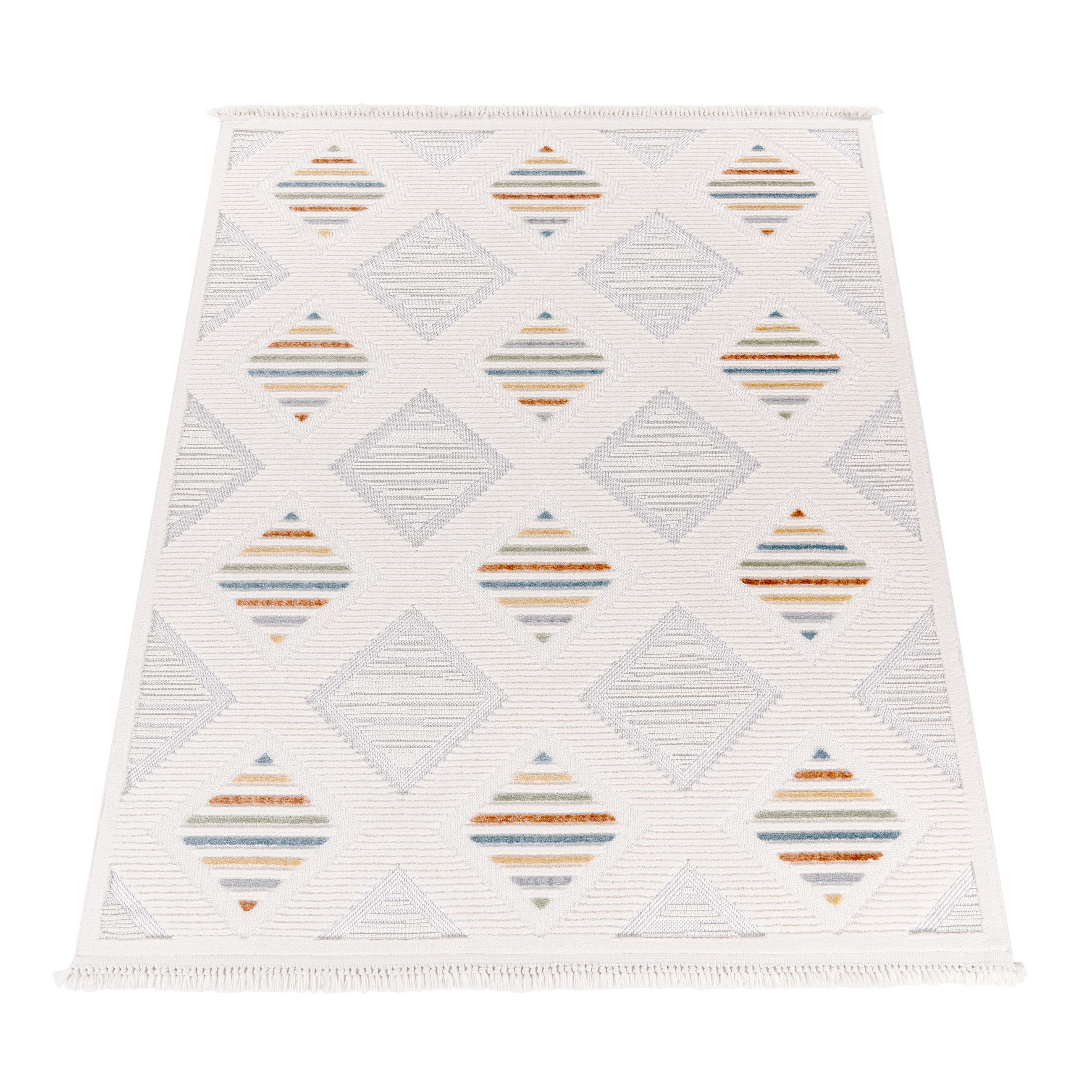 KURZFLORTEPPICH 160/160 cm Brisbane 597 - Multicolor, Textil (160/160cm) - Paco Home