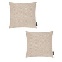 KISSENHÜLLE 2er Set Comodo - Beige, Textil (40/40cm) - Magma Heimtexx