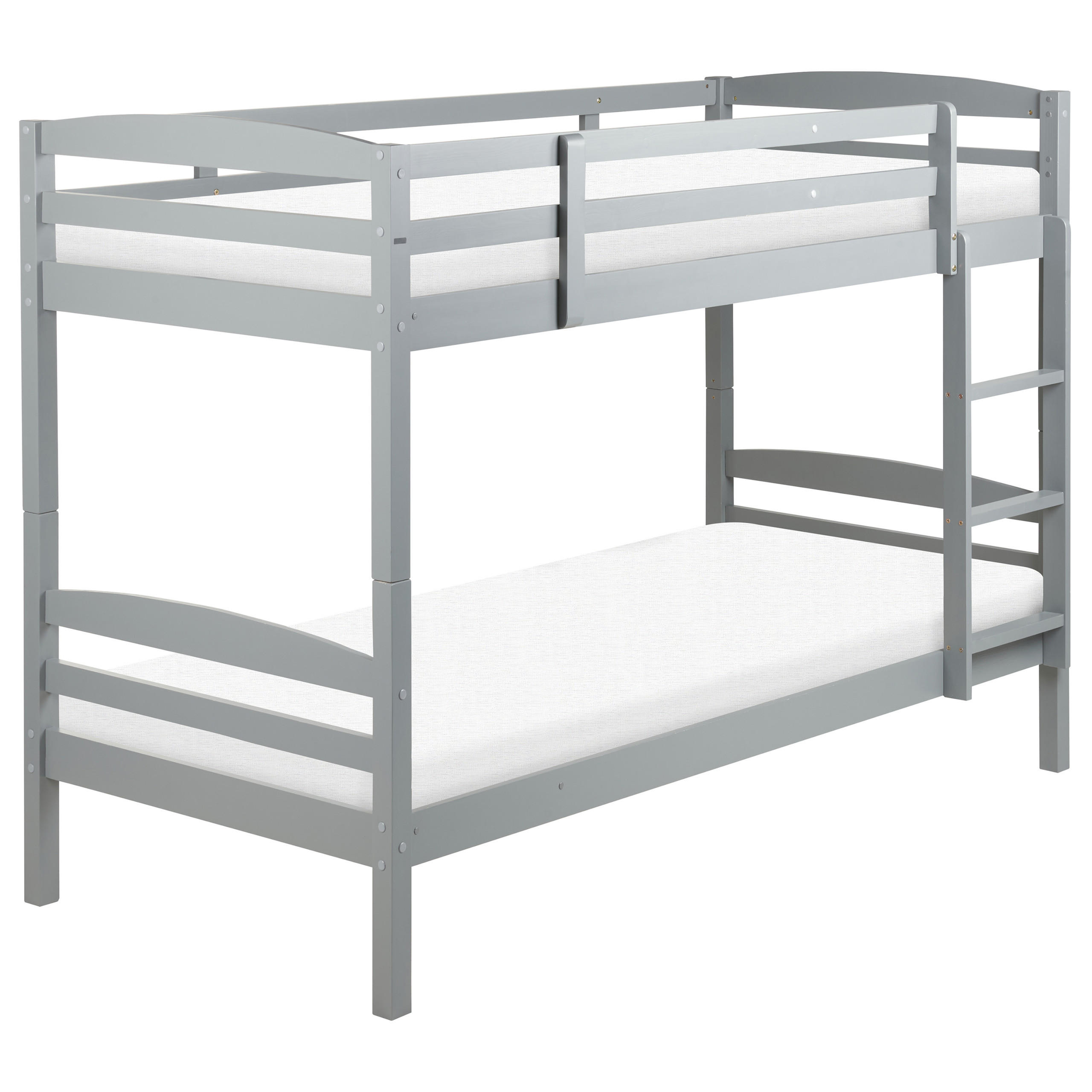 HOCHBETT 90x200 cm Grau Regat - Grau, Holz (90/200cm) - Beliani