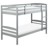 HOCHBETT 90x200 cm Grau Regat - Grau, Holz (90/200cm) - Beliani