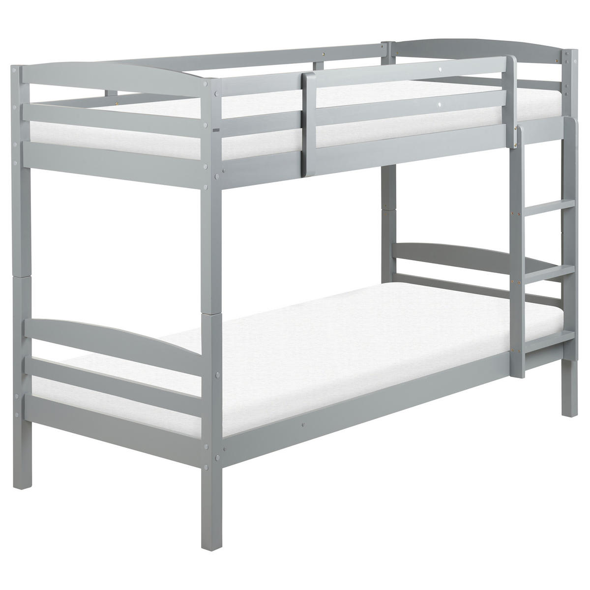 HOCHBETT 90x200 cm Grau Regat - Grau, Holz (90/200cm) - Beliani
