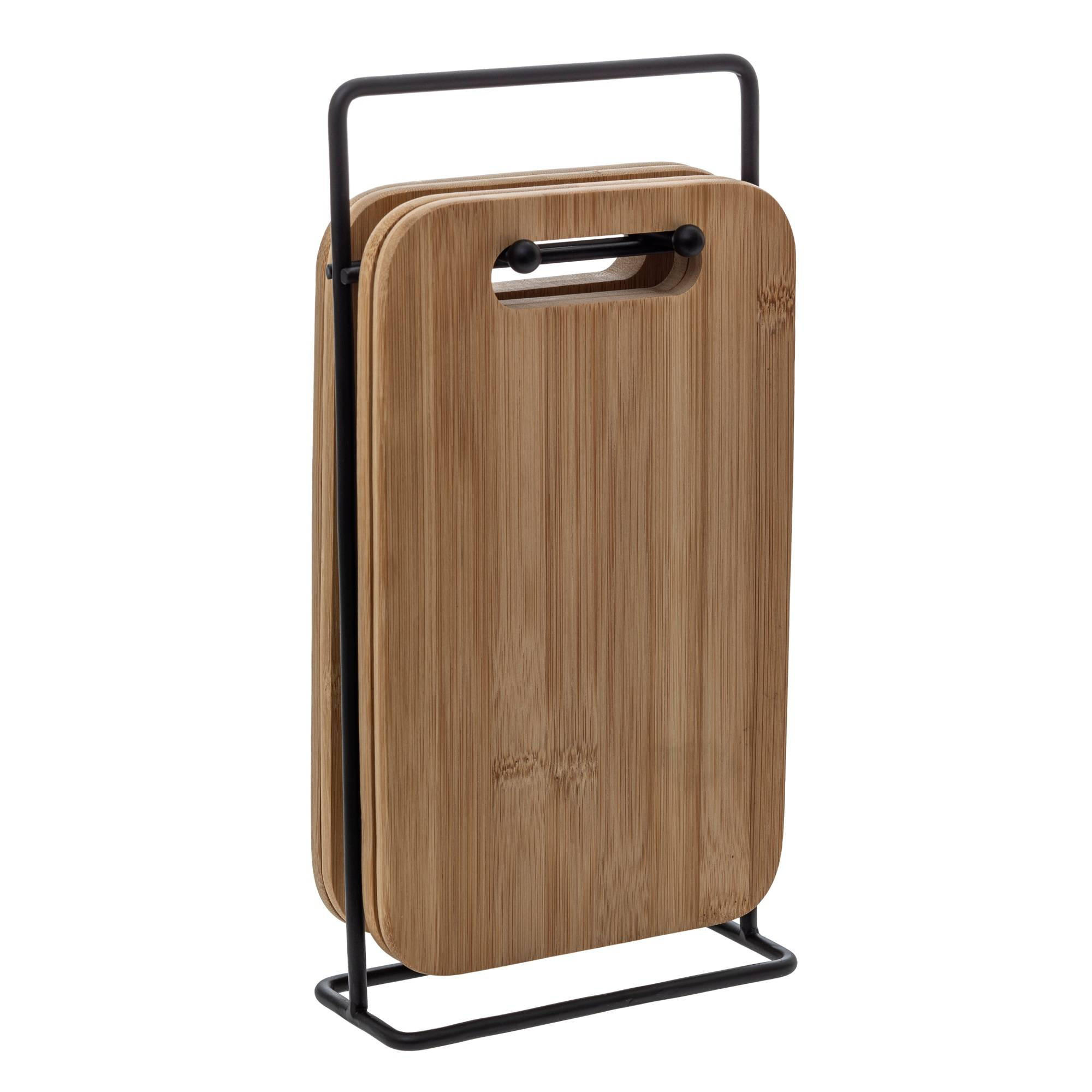 5five Simply Smart Bambus-Schneidebretter Beige 6.5x15 cm