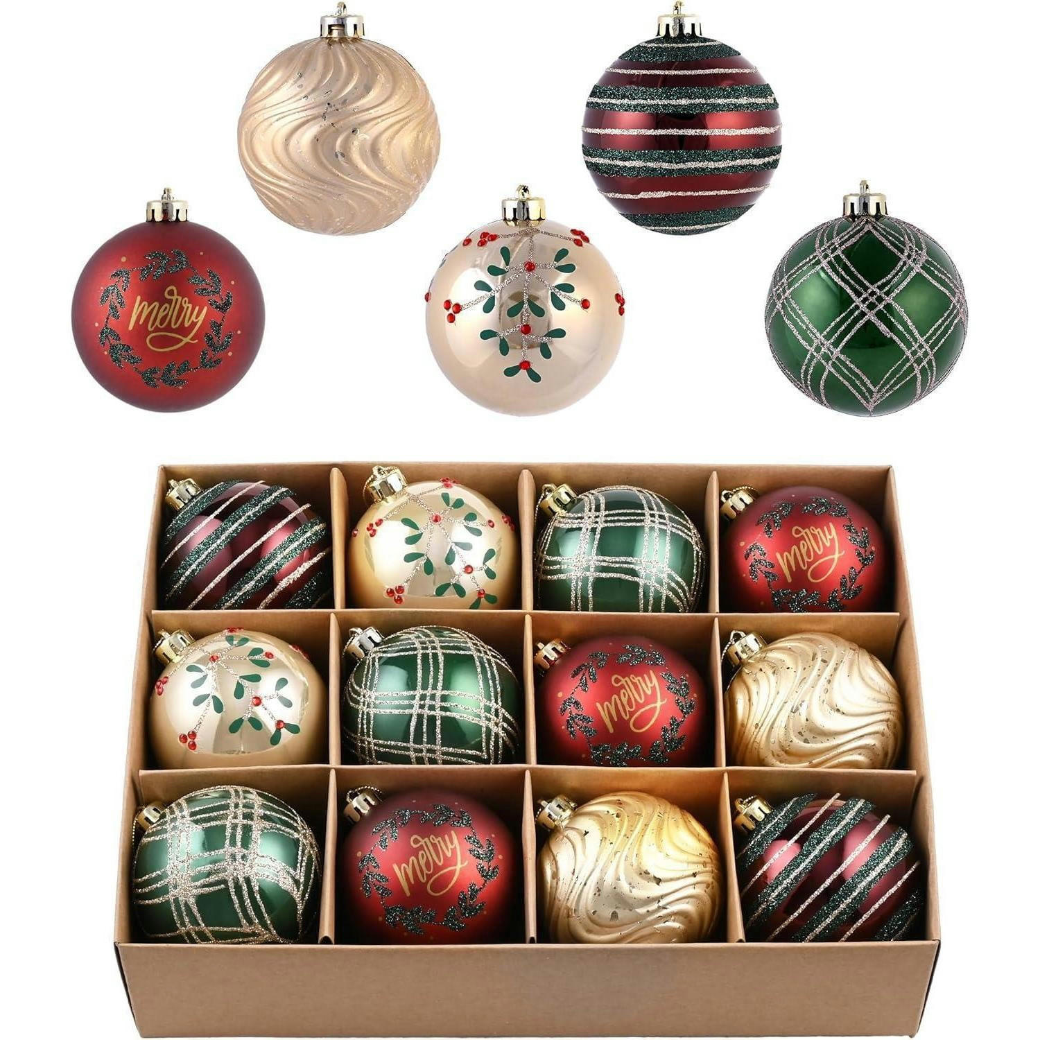XXXLutz Weihnachtskugeln Mehrfarbig 8x8x8 cm