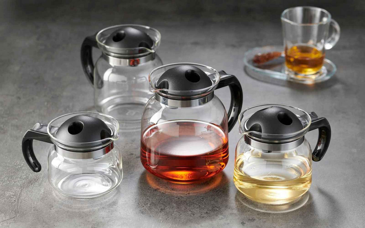 TEEKANNE Ravenna transparent 1,15 l - Transparent, Glas (1.15L) - Ritzenhoff Breker
